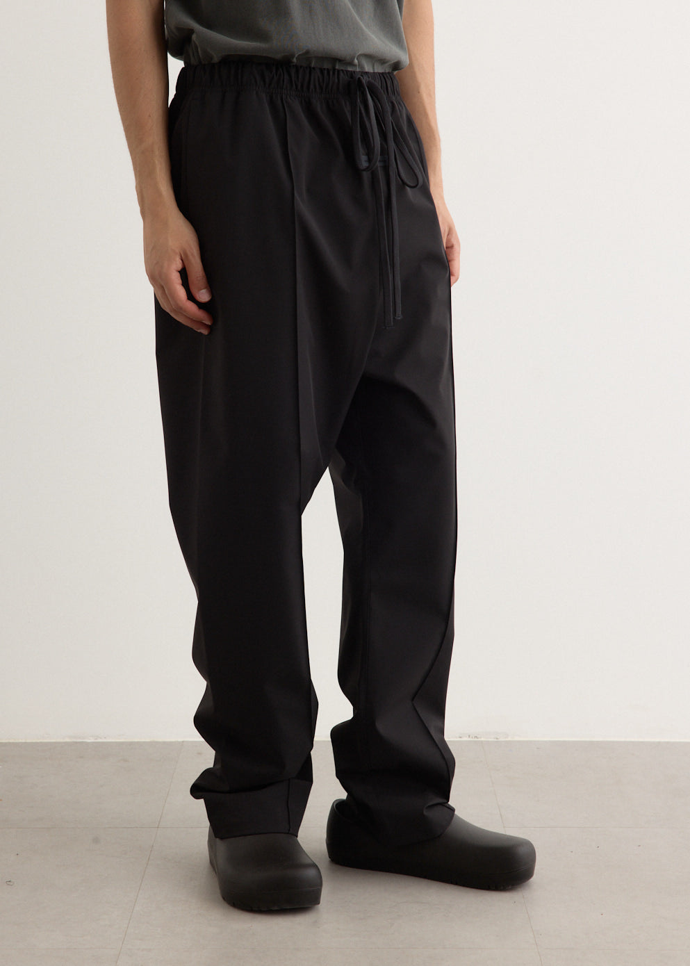 Sporty Nylon Relaxed Trackpant