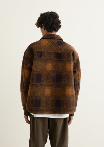 Wool Shaggy Zip Jacket