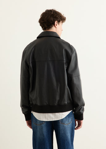 Leather Blouson