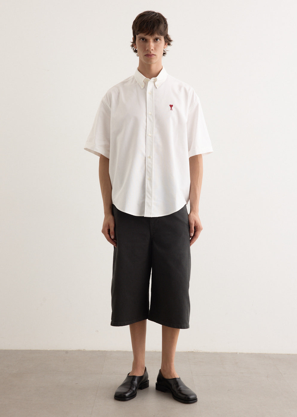 Boxy Fit Short Sleeve Shirt