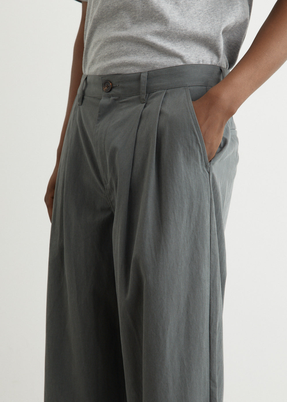 Exposure Wide Leg Pleated Pants