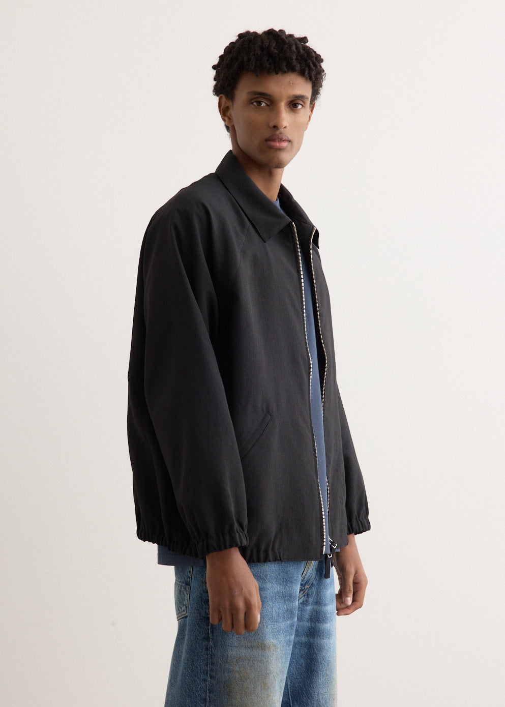 Zip Up Blouson
