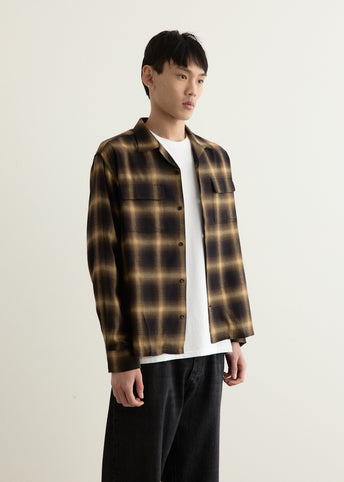 Marco Ombre Check Long Sleeve Shirt