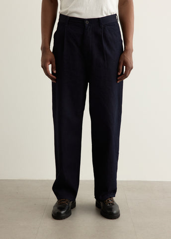 Deep Tuck Pressed Pants