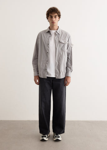 Ghost Overdyed Nylon Tela Overshirt