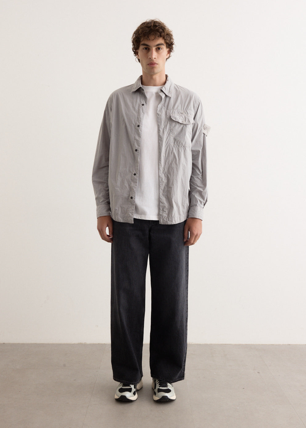 Ghost Overdyed Nylon Tela Overshirt