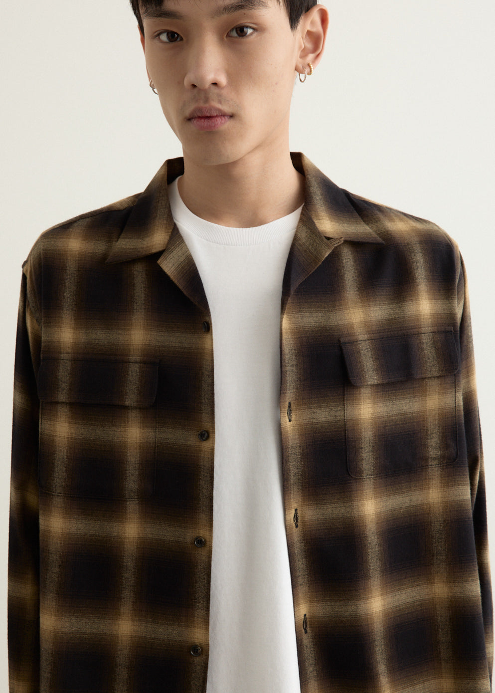 Marco Ombre Check Long Sleeve Shirt