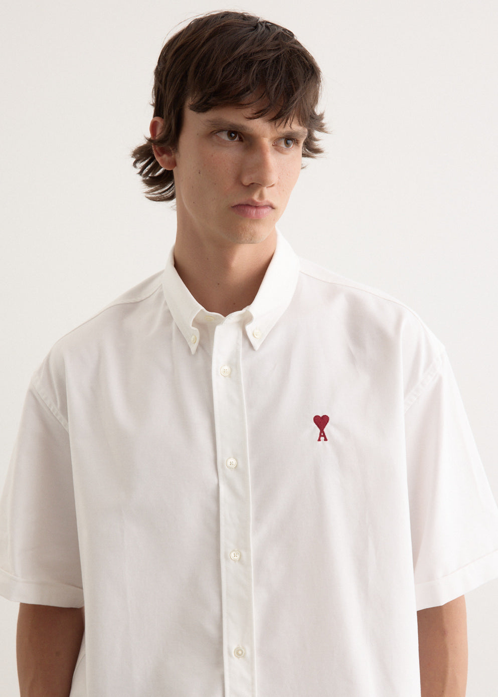 Boxy Fit Short Sleeve Shirt