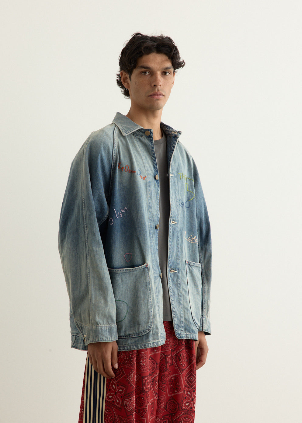 12oz Denim CACTUS Coverall (Memorial Embroidery Model)