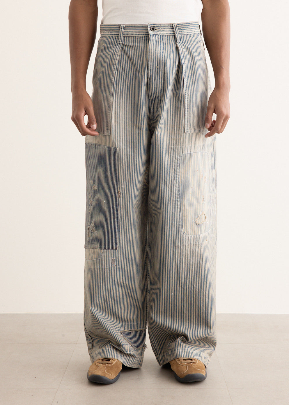 LIBERTY Hickoree FATIGUE Baggy Pants (RUSHFILED Remake)