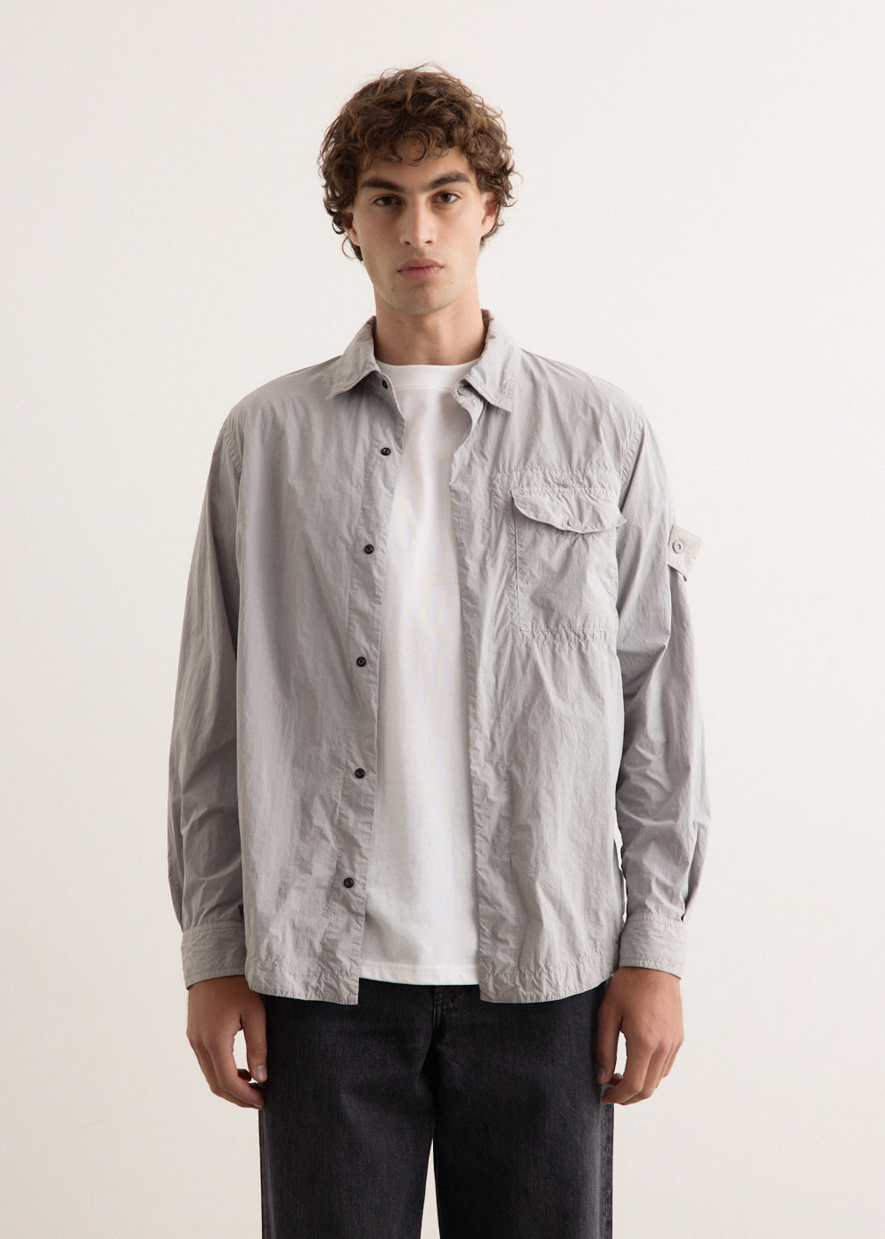 Ghost Overdyed Nylon Tela Overshirt