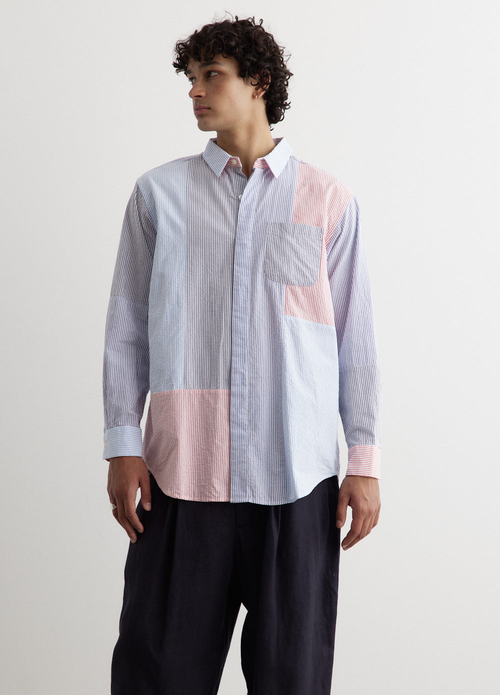 Combo Short Collar Shirt