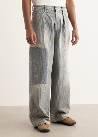 LIBERTY Hickoree FATIGUE Baggy Pants (RUSHFILED Remake)