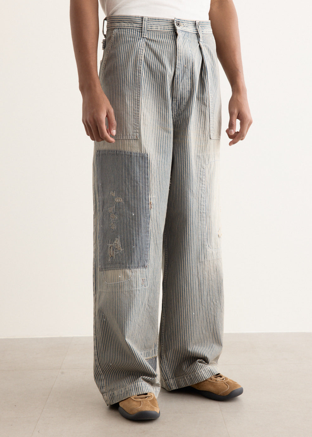 LIBERTY Hickoree FATIGUE Baggy Pants (RUSHFILED Remake)