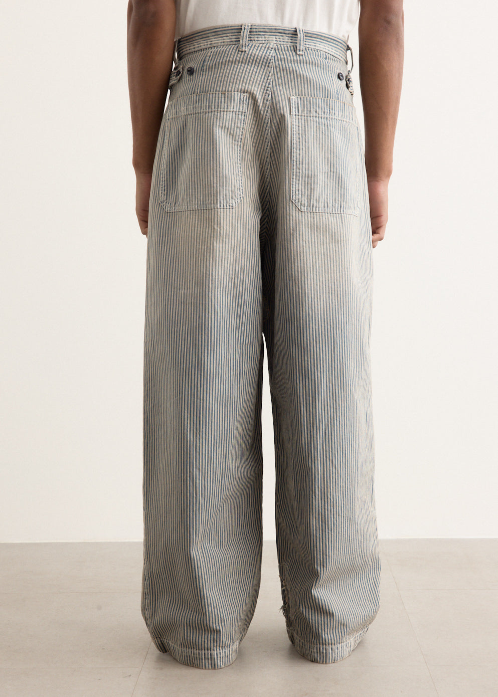 LIBERTY Hickoree FATIGUE Baggy Pants (RUSHFILED Remake)