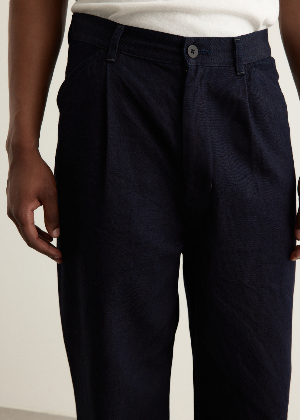 Deep Tuck Pressed Pants