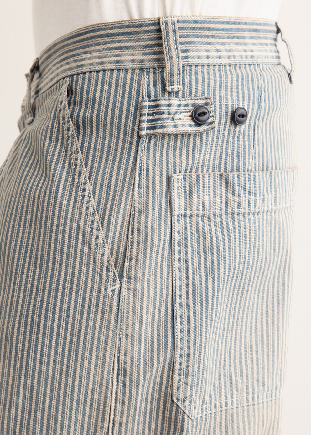 LIBERTY Hickoree FATIGUE Baggy Pants (RUSHFILED Remake)