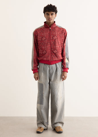 Smooth Jersey COOKIE Bandanna Track Jacket