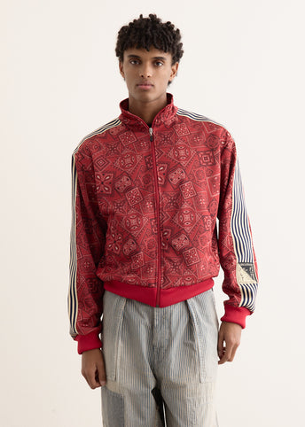 Smooth Jersey COOKIE Bandanna Track Jacket