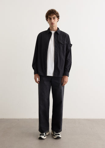 Ghost Overdyed Nylon Tela Overshirt