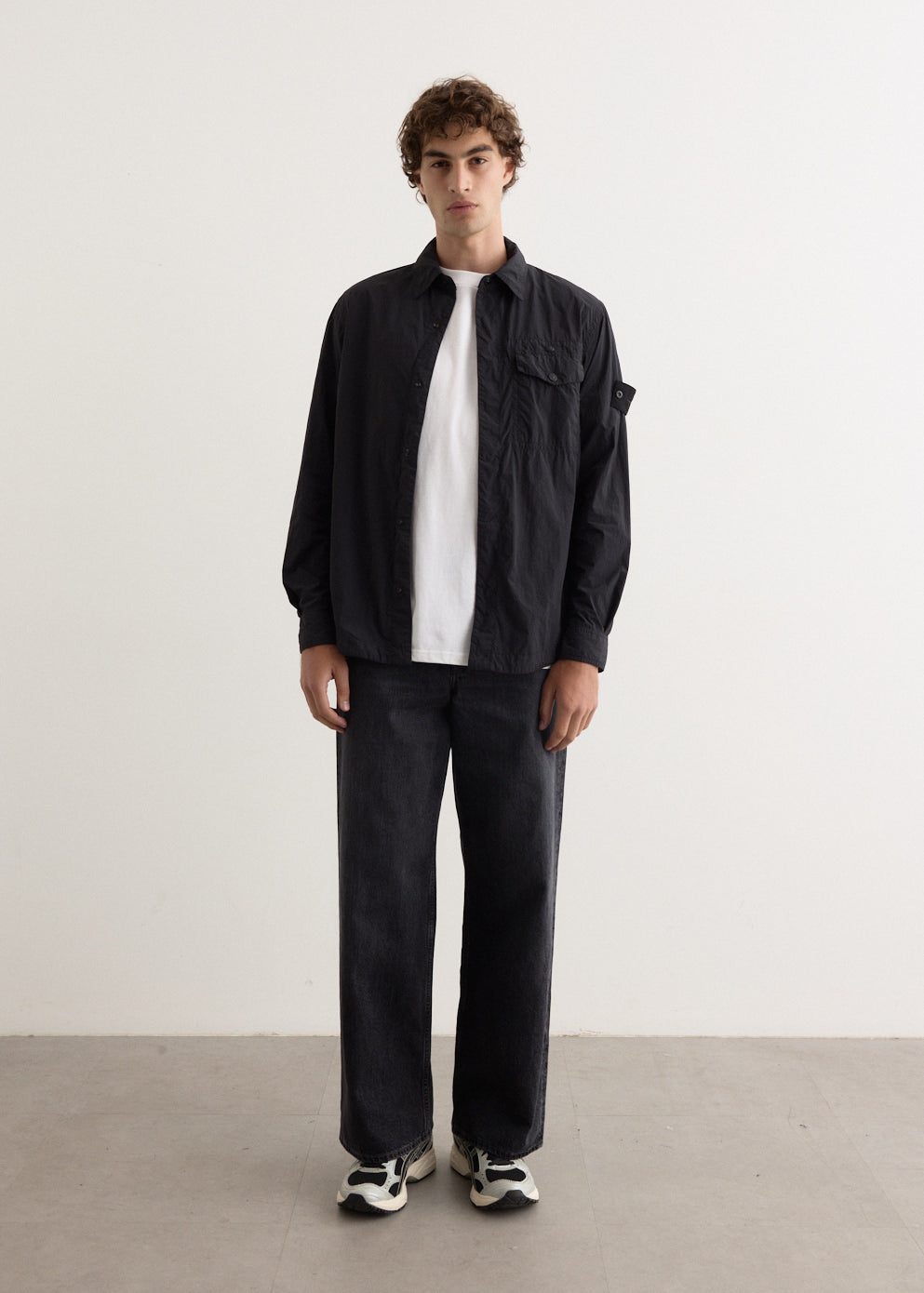 Ghost Overdyed Nylon Tela Overshirt