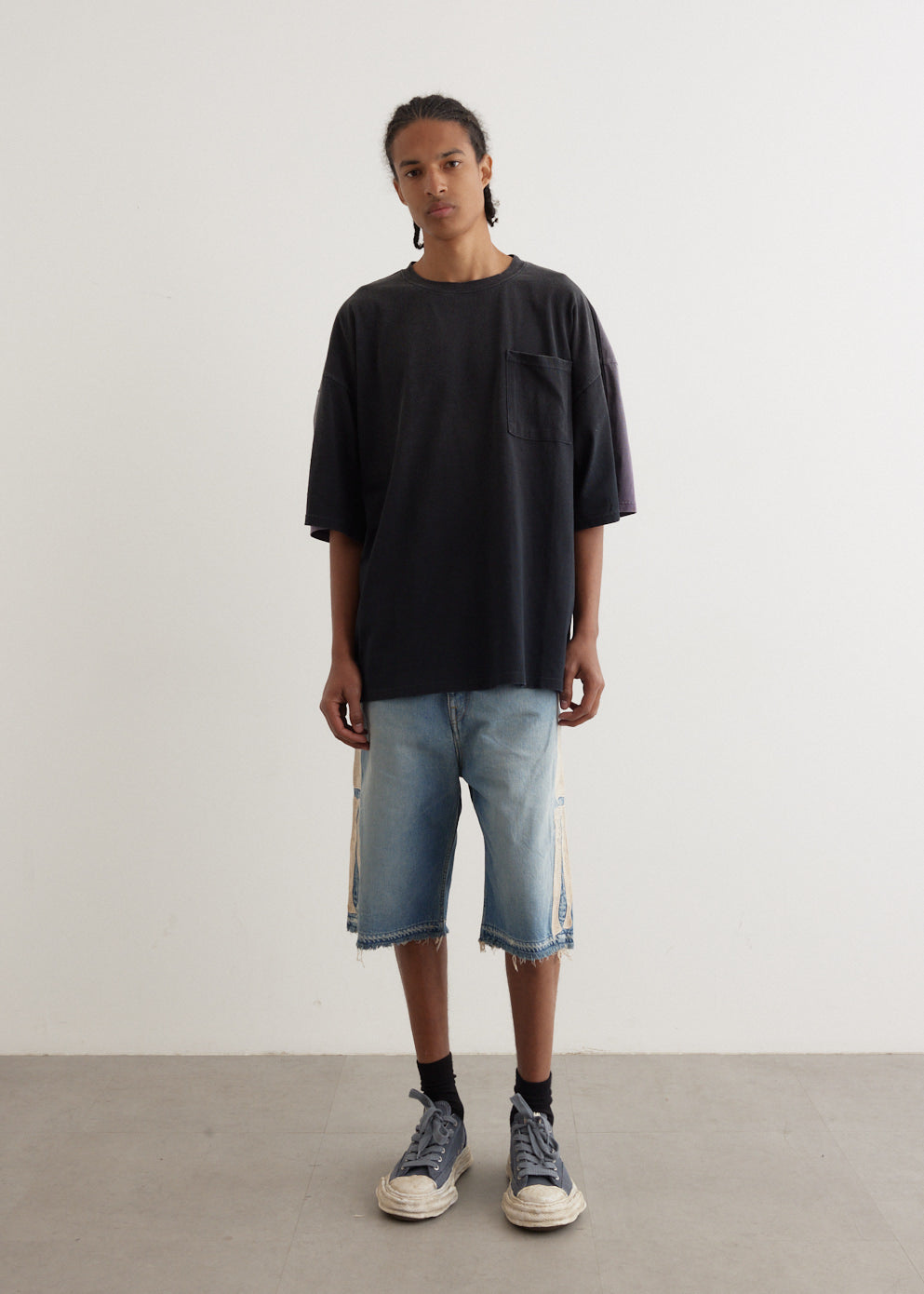 Jersey 2Tones Big Pocket T-Shirt