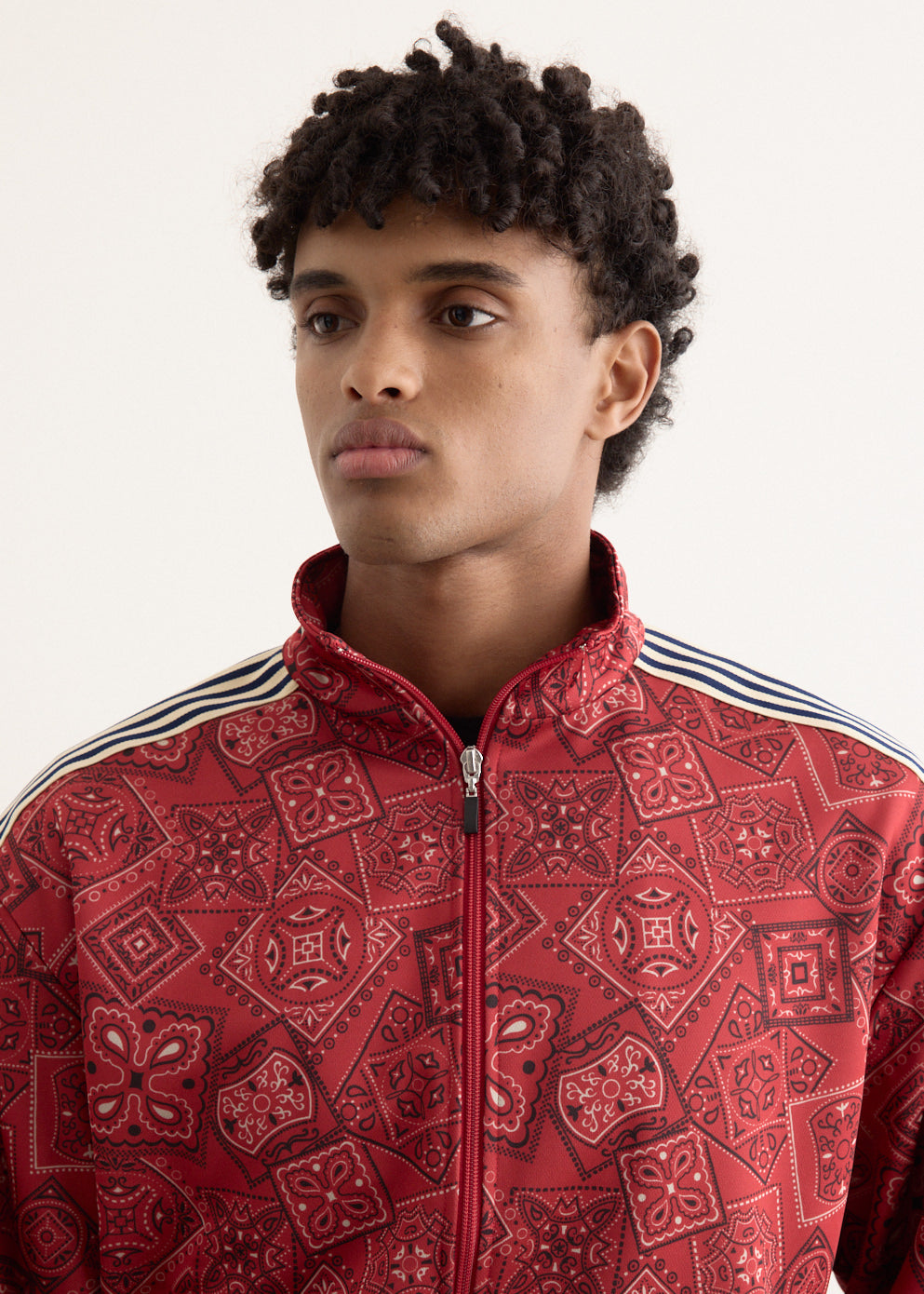 Smooth Jersey COOKIE Bandanna Track Jacket