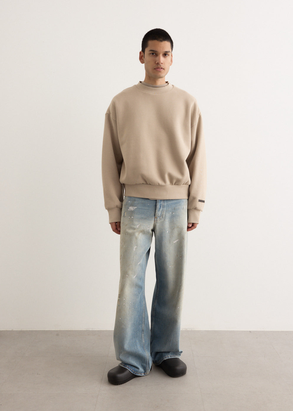 Classsic Fit Fleece Crewneck