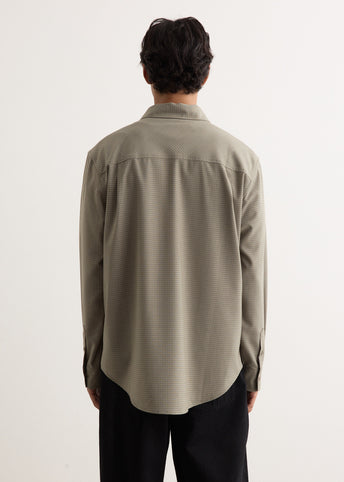 Azure Relaxed Check Shirt