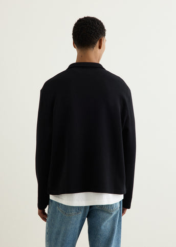 Shrunken Full Zip Polo