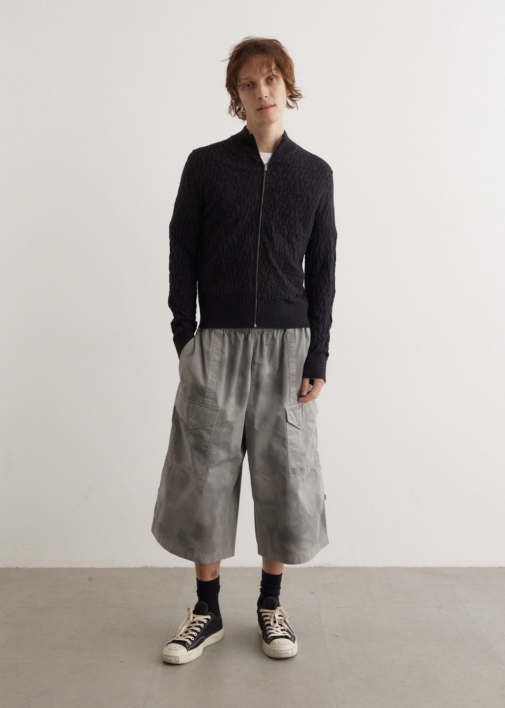 Acne Studios - Kalino Monogram Jacket - Knitwear,All Products : American Fashion Style Bags On Sale Acne Studios - Kalino Monogram Jacket - Knitwear,All Products : American Fashion Style Bags On Sale