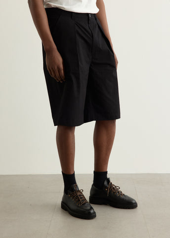 Incu Exclusive Forward Pleat Baker Shorts