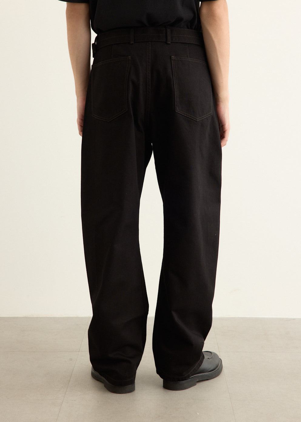 Twisted Belted Pants