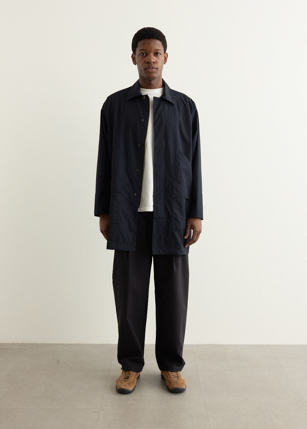 Nylon Half Coat