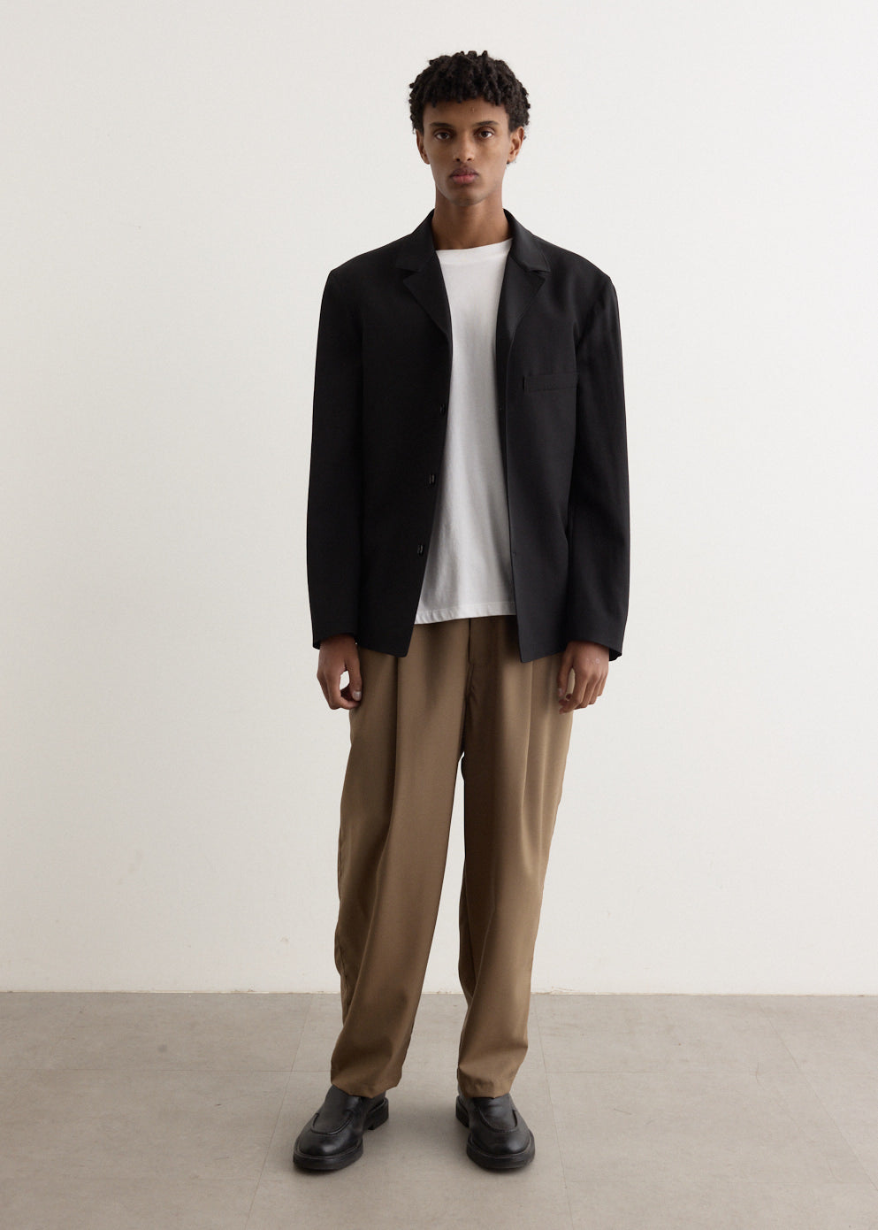Summer Wool Wide Pants