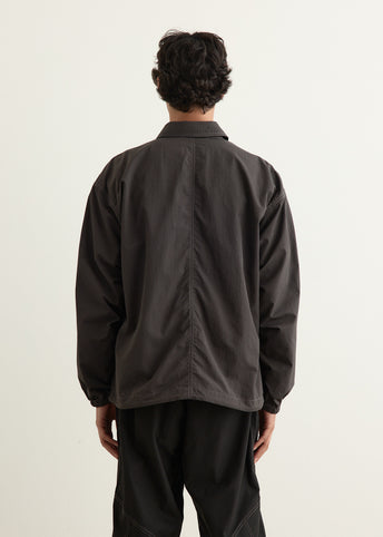 Crinkled Nylon Shirts Jacket
