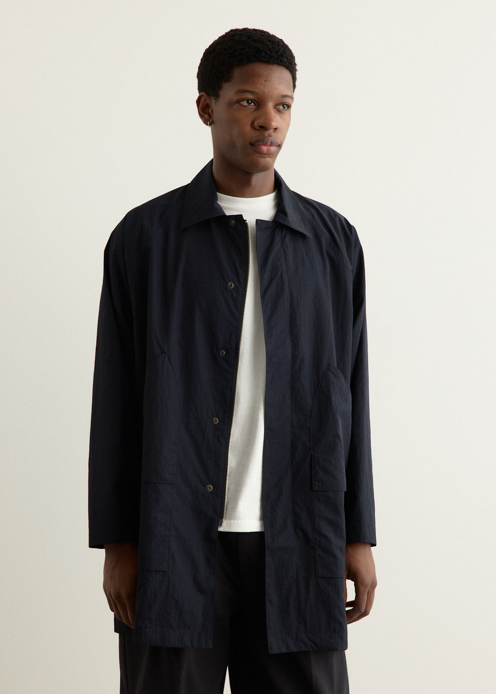 Nylon Half Coat