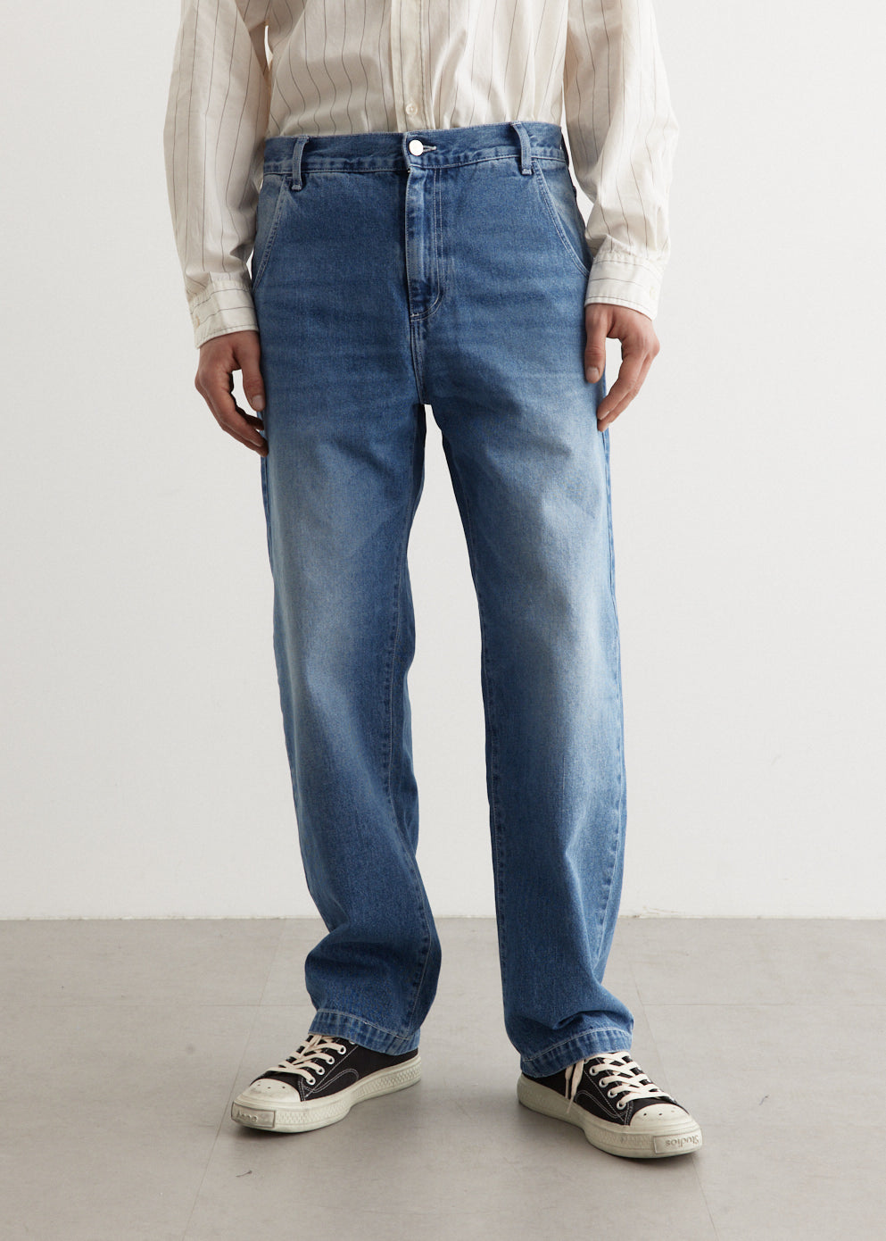 mfpen Regular 小売 Jeans (Washed Blue) M mfpenRegular Jeans