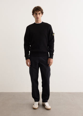Organic Cotton Waffle Crewneck