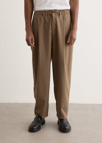 Summer Wool Wide Pants