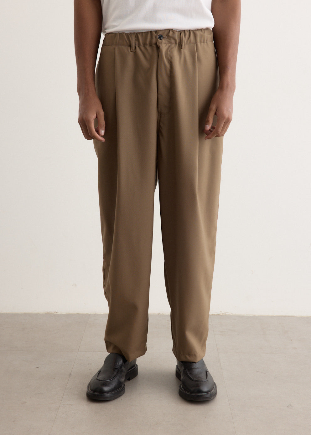 Summer Wool Wide Pants