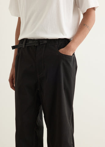 High Count Cloth Wide Pants
