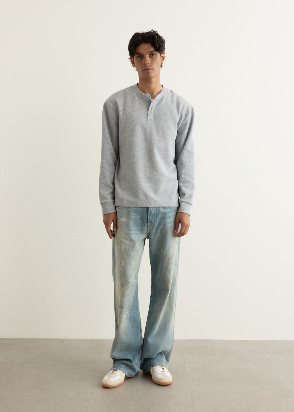 Haul Boxy Henley T-Shirt