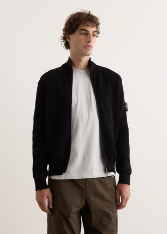Organic Cotton Full Zip Cardigan
