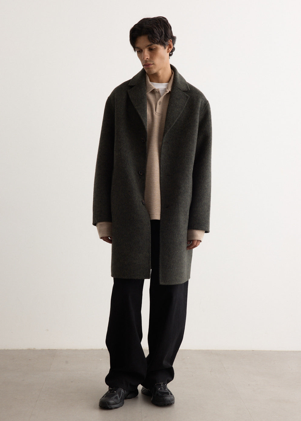 Ark Double Faced Wool Coat