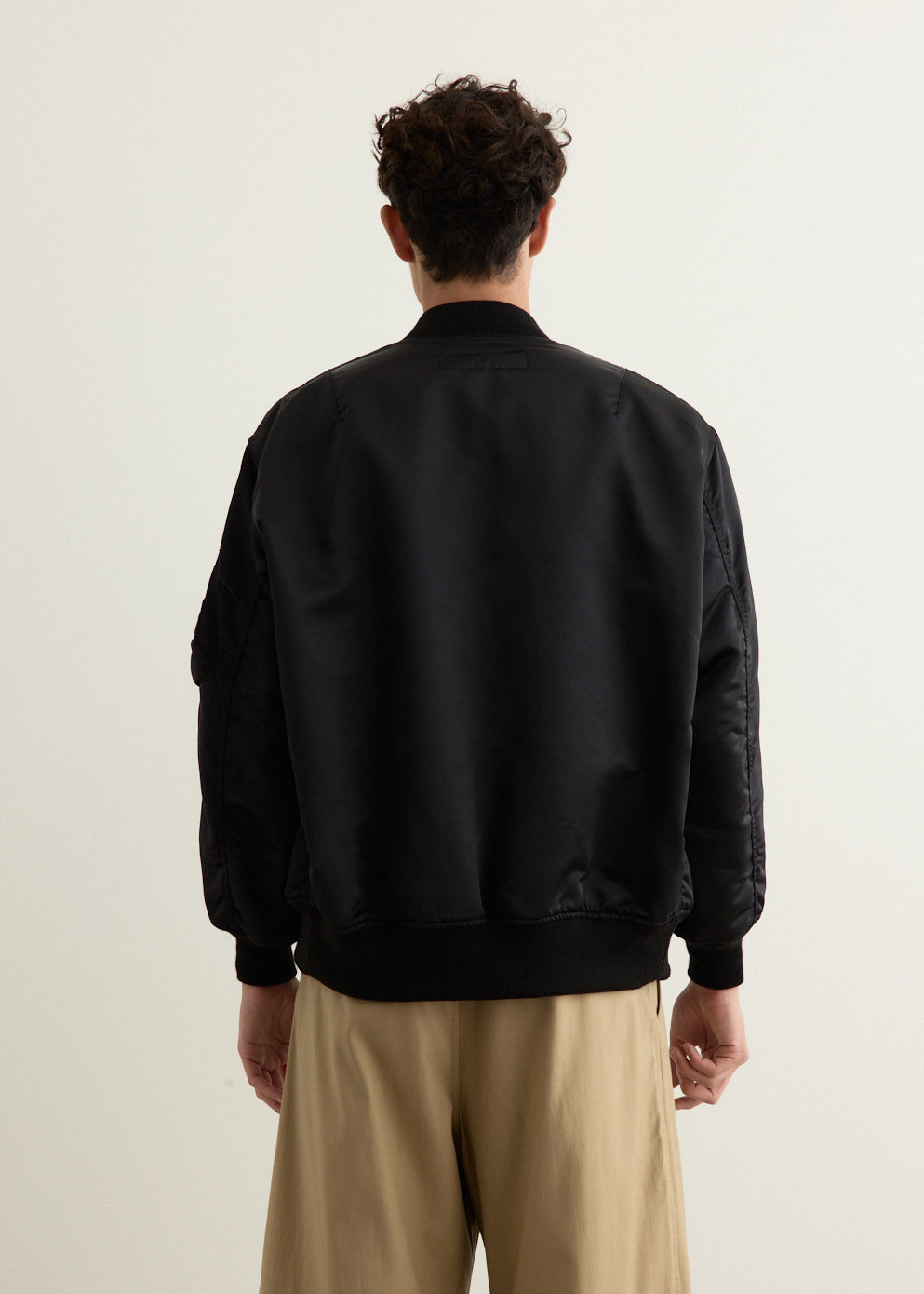 Cotton Nylon Double Twill Bomber