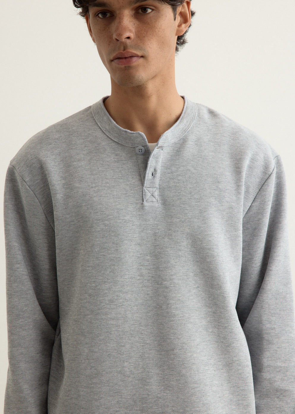 Haul Boxy Henley T-Shirt