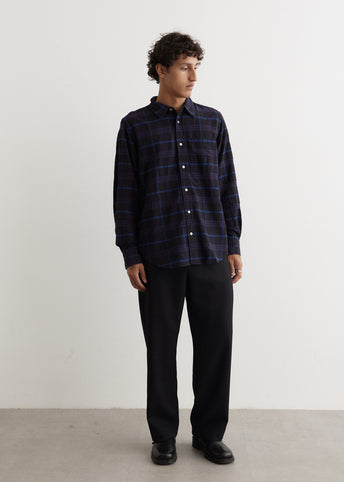 Algot Relaxed Textured Check Shirt