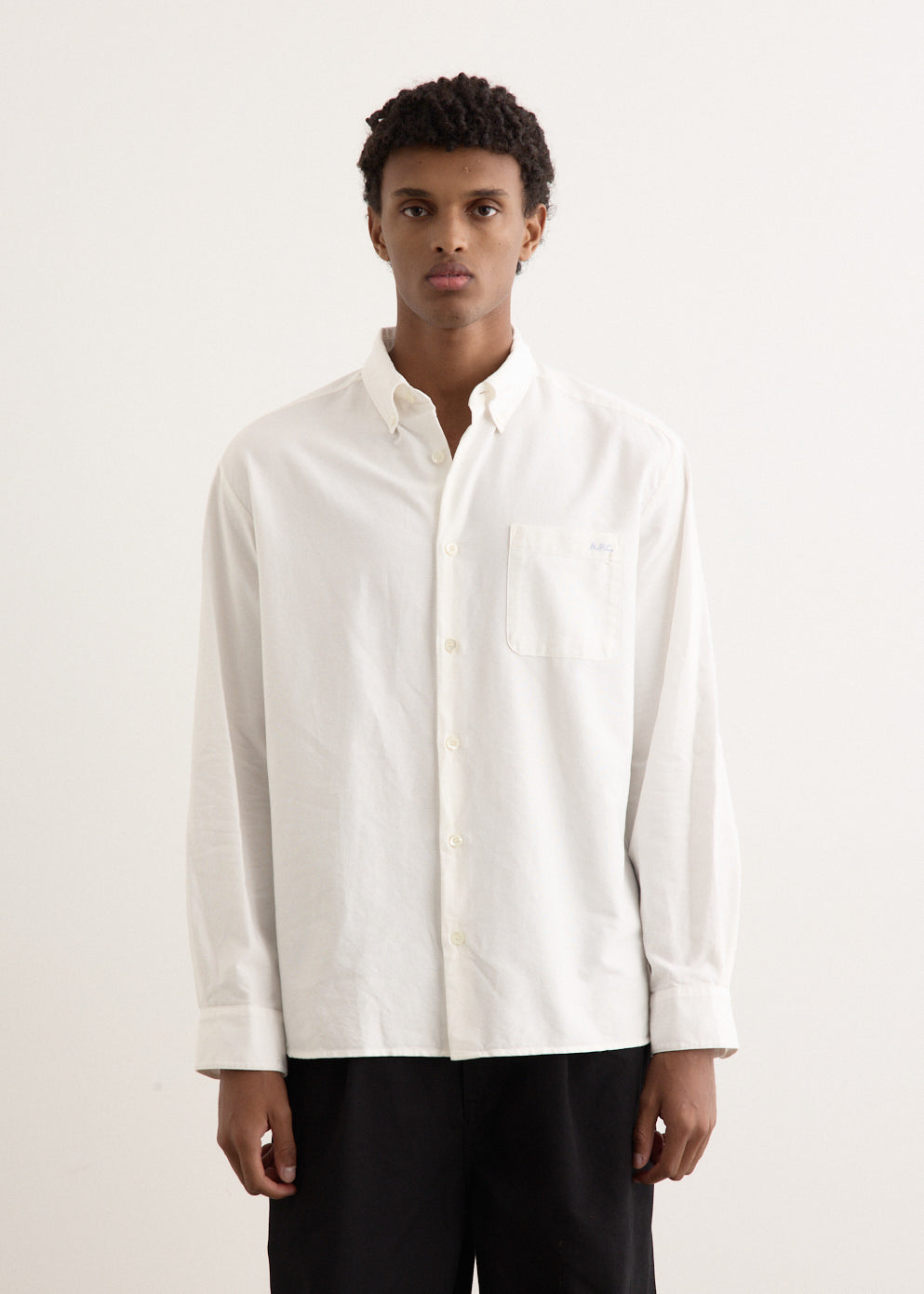 A.P.C. - Mateo Logo Shirt - Shirt,All Products : American Fashion Style Bags On Sale A.P.C. - Mateo Logo Shirt - Shirt,All Products : American Fashion Style Bags On Sale