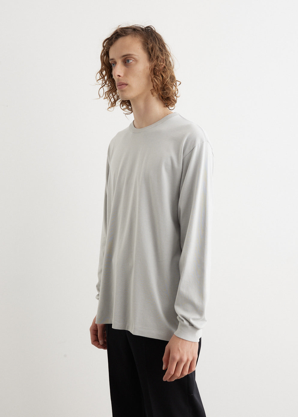 Luster Plaiting Long Sleeve T-Shirt